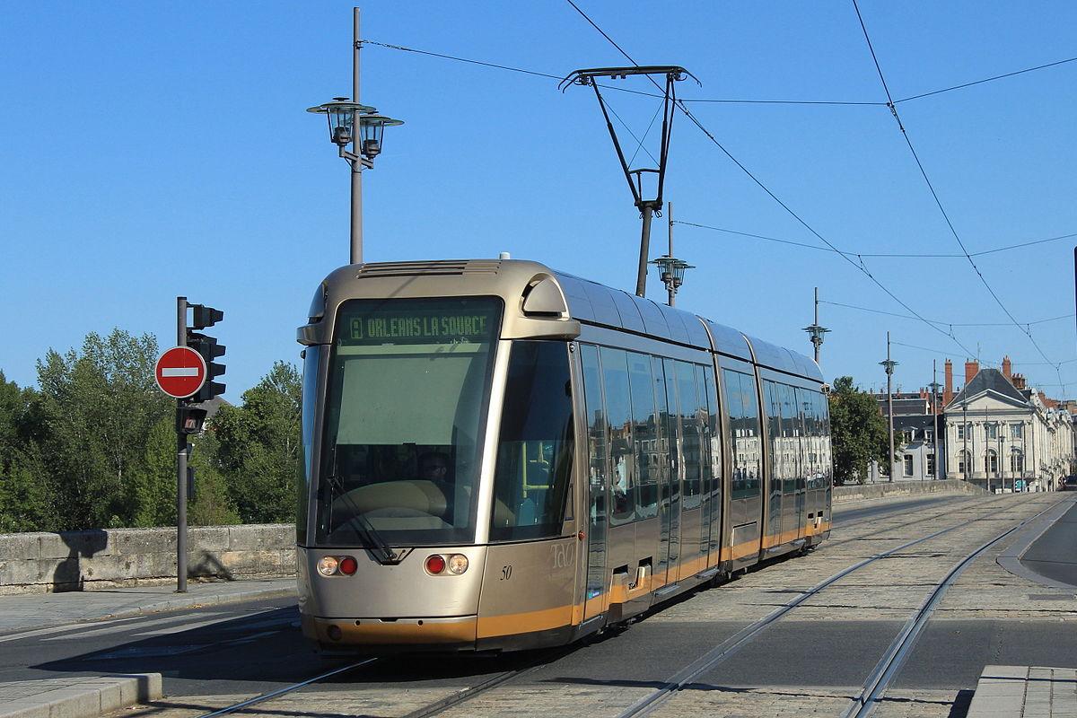 Travaux Tramway ville orléans